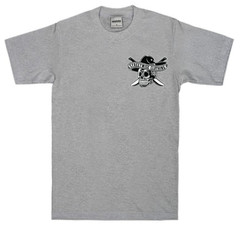 streetwise Los Borrachos Graphic T-Shirt Black & Gray M-5XL