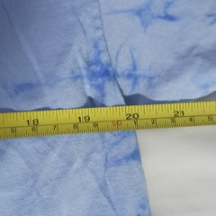 Tie Dye T Shirt Adult Large Blue 2 Tone Heavy Cotton Hippie 70’s Style New