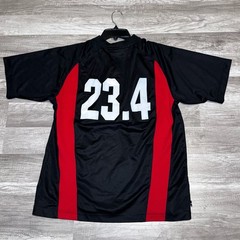 Jordan Training Men’s Performance Crew Neck T-Shirt Black/Red Graphic 23.4