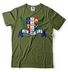 New Zealand Unisex Shirt New Zealand Country Flag Logo Shirt New Zealand Shirt