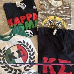 Kappa Sigma Lot Of T Shirts, S/M/L