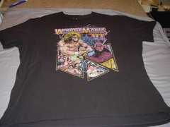 WWE WrestleMania VI T-Shirt 2XL Ultimate Warrior Randy Savage Graphic Tee