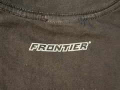 DEFCON X FRONTIER Tonal Logo Tee Black Sz M New Rare