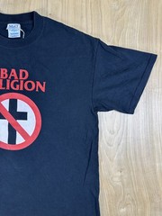 Vintage 90s Bad Religion tshirt large 100% cotton punk hardcore heavyweight