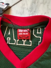 Tony Soprano Embroidered Football Jersey XXL Green Sopranos Bada Bing New