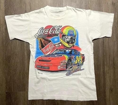 Vintage 1995 NASCAR Jeff Gordon T Shirt All Over gift For Fans