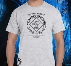 Narcotics Anonymous No Matter What Club V 4.0 T-shirt 100% Pre-shrunk Cotton