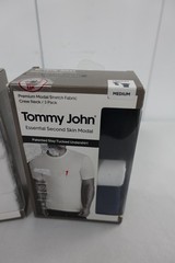 Lot of 2 $120 NIB Tommy John Crew Neck Modal Under Shirt Sz Medium