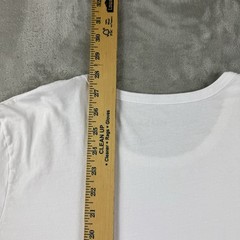 Hugo Boss White Crew Neck T Shirt Men’s XL Slim Fit Cotton Logo Tee