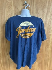 Jordan Air Jordan Graphic T-Shirt Men’s 3XL Blue Short Sleeve Jumpman Logo Tee