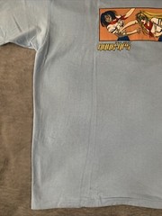 Vintage 1994 Hook-Ups Battle School Anime T-Shirt Jeremy Klein Size Large