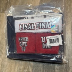 WWE Authentic John Cena Final Match Shirt, Hat, Towel & Sweatbands Washington DC