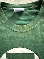 VTG Hanes Beefy-T Green Lantern Green Cotton Knit Long Sleeve Tee – Men’s XL