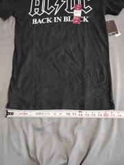 Ac/Dc Back In Black Size Small