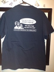HOUSE OF 1000 CORPSES / Red Hot Pussy Liquor/ ROB ZOMBIE T Shirt
