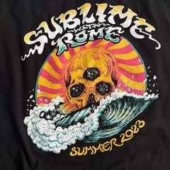 Sublime With Rome 2023 Tour Shirt Mens Tee Size XXL Black Color