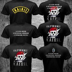 New Guatemala Army Special Force Kaibil Kaibiles Training El Infierno T-shirt