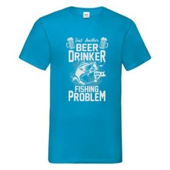 Fishing Beer Drinker Funny Humour Novelty T Shirt Various Colours And Sizes