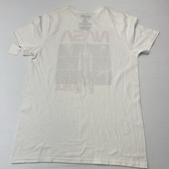 NASA Space Shuttle Astronaut USA Graphic T Shirt Men’s M Medium White