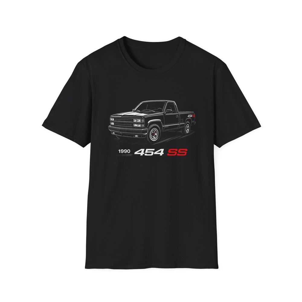 1990 Chevy 454 SS Truck T-Shirt | OBS Sport Truck Shirt | Big Block Muscle Tee