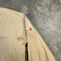 Ariat FR Shirt Mens Small Beige Long Sleeve Pocket Flame Resistant Workwear