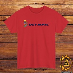 Olympic Airways Logo T-Shirt Black/Grey/White/Navy /Red/Light Blue S-5XL