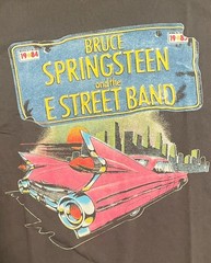 MENS AMERICAN EAGLE BRUCE SPRINGSTEEN & THE E STREET BAND TSHIRT SIZE LARGE NWT