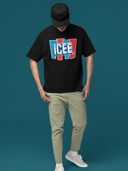 Frosty Refresh Retro Design Graphic Men’s T-shirt