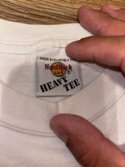 Hard Rock Heavy Tee White Egyptian Pharaoh Graphic Size L