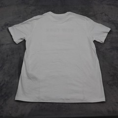 Levi Strauss Shirt Mens L White Short Sleeve Crew Neck Graphic Print Cotton Knit
