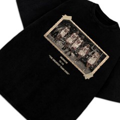 1996 Chicago Bulls Jordan Vintage Photo T-Shirt The Greatest Team Ever 72-10
