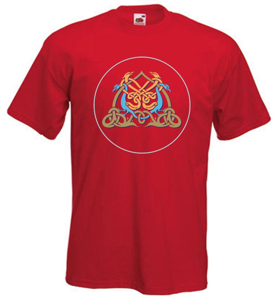 CELTIC EAGLE T-SHIRT – Pagan Druid Wicca Goth Gothic -Choice Of Colours