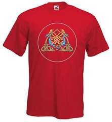 CELTIC EAGLE T-SHIRT – Pagan Druid Wicca Goth Gothic -Choice Of Colours