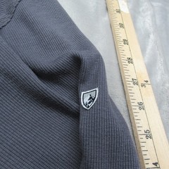 Kuhl Enticer Henley Shirt Mens XXL Gray Tencel Stretch Button Performance