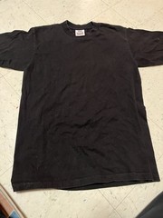 Pro Club Men’s Heavy Weight Short Sleeve T-Shirt Size Medium Black