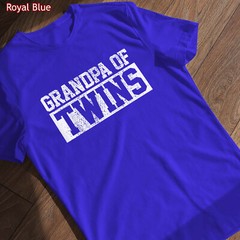 Twins Grandpa Grandfather T-Shirt Special Gift For Men, Dad, Tee Gift
