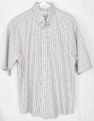 Men’s Shirts Cotton Short Sleeve Casual Non-Iron Machine Wash Button Down