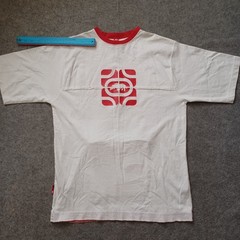 Ecko Unlt Shirt Mens Large White Red Rhino #72 Logo Front Back Hip Hop Y2k