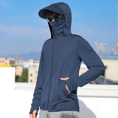 Upf 50+ Men’s Long Sleeve Sun Skin Protection T-Shirt Outdoor Fishing Hoodies Us