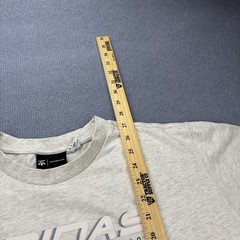 Alexander Wang x Adidas Men’s XL Boxy Oversized Graphic Tee Grey Pro Flex