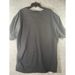Hugo Boss Mens XXL Black Abstract Graphic Logo T-Shirt Short Sleeve Crewneck