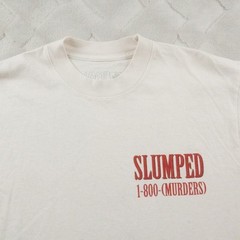 Slumped Boyz T-Shirt ” We Don’t Call The Laws” Tee Mens Small Cream