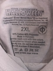 NWT Halloween Michael Myers “The Night He Came Home” Gray T-Shirt Mens Size 2XL