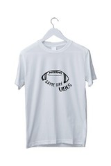 T-Shirt Game Day Football Unisex 100% Cotton