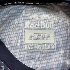 Red Bull KTM Racing Team Jersey Shirt Men’s US Size L Black w Printed Logo