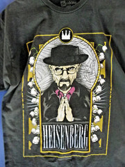 Breaking Bad “Heisenberg” Graphic Men’s T-Shirt Size X Large (See Measurement)