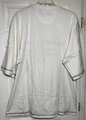 men 3x T shirt short sleeve urban Multi Stitch with applique and prints NWT