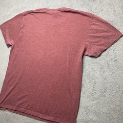 Volcom T-Shirt Mens Sz Medium Maroon Short Sleeve Graphic Logo Surf Skate Snow