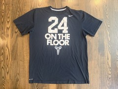 RARE 2014 Nike Dri Fit KOBE BRYANT Mamba “24 On The Floor” Tee T-Shirt Large