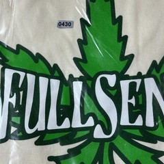 Full Send Shirt Mens XL White Green Weed Leaf Logo Graphic T-Shirt Tee
